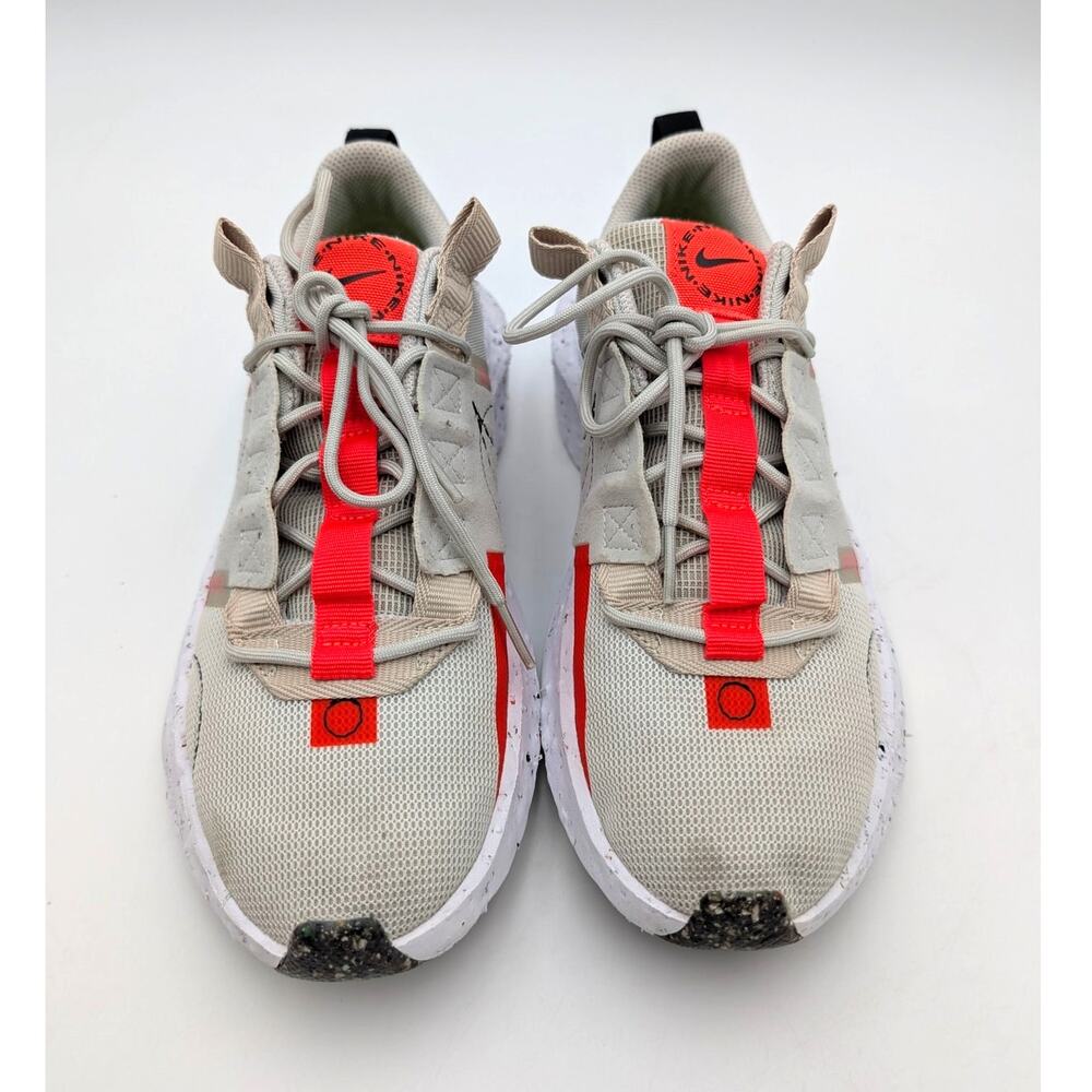 Nike Crater Impact Running Shoes Women's Light Bone/Bright Crimson Sz US9.5 EU41 - Picture 12 of 14